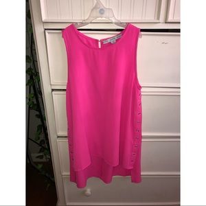 Boutique Tank Top with Side Detailing